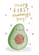 moederdag kaart happy first mummys day